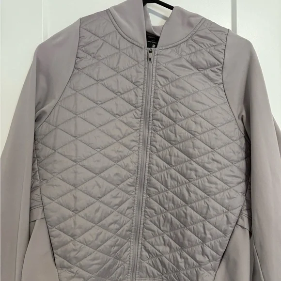Nike AeroLayer Thermo Running Jacket Atmosphere Grey‎ Women's Size Medium - Picture 4 of 13